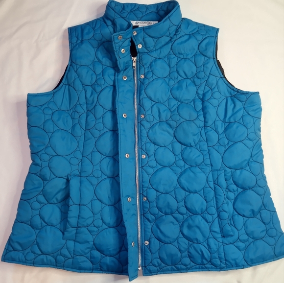 J.M.McCarroll light Weight Quilted Puffer Vest Jacket Size 2X - Picture 3 of 9